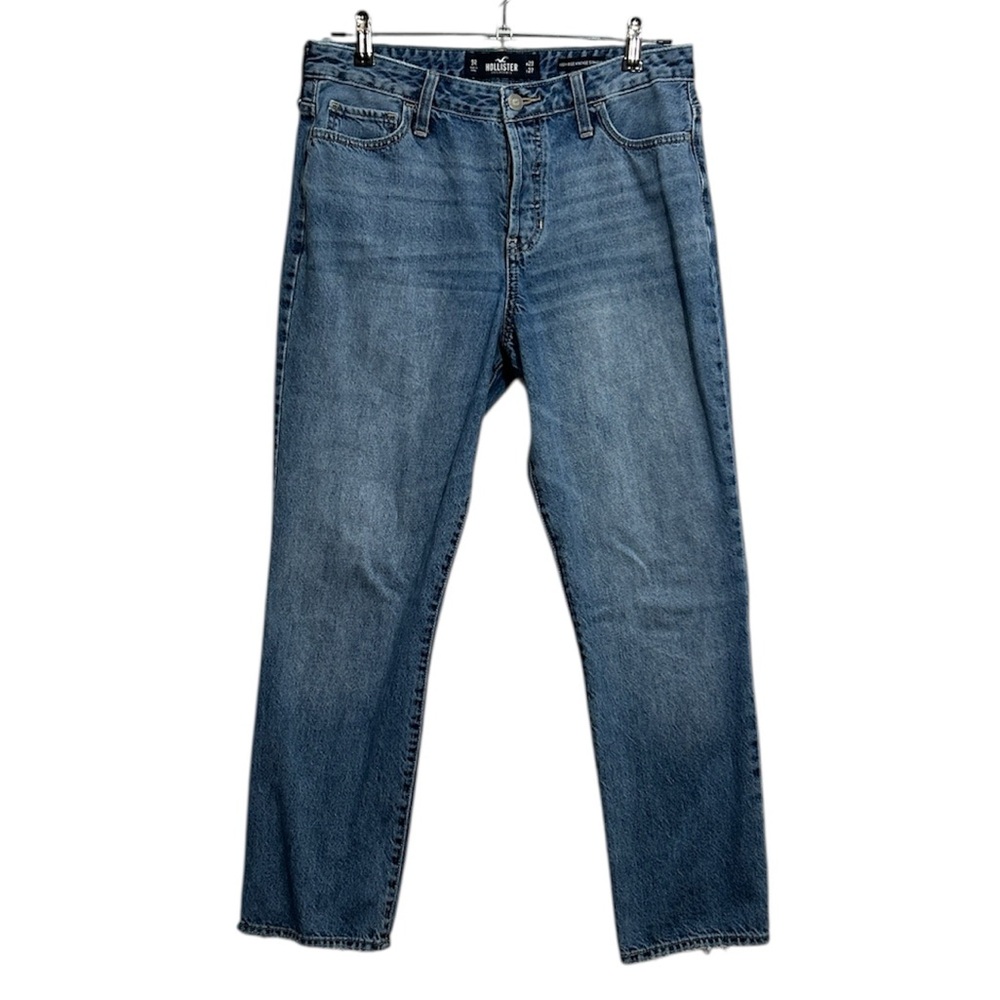 Hollister High Rise Vintage Straight Jeans sz 9R